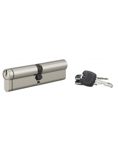 Cilindro europeo HG5+ 55 x 55 mm, nichelato, 3 chiavi – THIRARD
