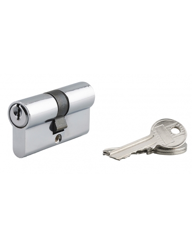 Cilindro europeo 30 x 30 mm, cromato – THIRARD