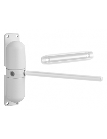 Chiudiporta automatico per porta leggera, bianco – THIRARD