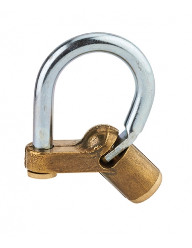 Lucchetto 29 con tallone piegato, arco in acciaio, chiave triangolare 5 mm – THIRARD