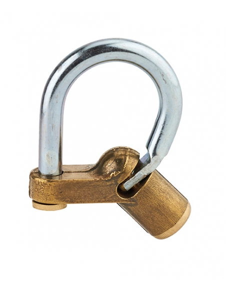 Lucchetto 29 con tallone piegato, arco in acciaio, chiave triangolare 5 mm – THIRARD