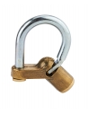 Lucchetto 29 con tallone piegato, arco in acciaio, chiave triangolare 5 mm – THIRARD