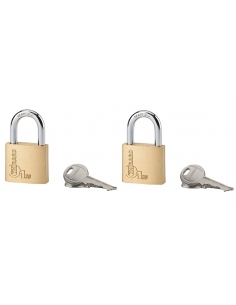 Set di 2 lucchetti TYPE 1 30 mm a chiave uguale, 4 chiavi – THIRARD