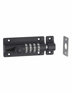 Chiavistello a combinazione con 4 ghiere – THIRARD