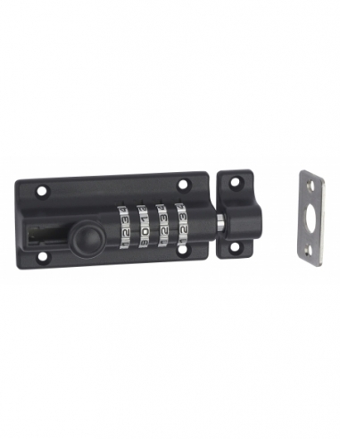 Chiavistello a combinazione con 4 ghiere – THIRARD