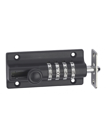 Chiavistello a combinazione con 4 ghiere – THIRARD