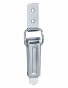 Chiusura a leva in acciaio zincato con gancio, L 90 mm – THIRARD