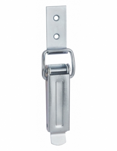 Chiusura a leva in acciaio zincato con gancio, L 90 mm – THIRARD
