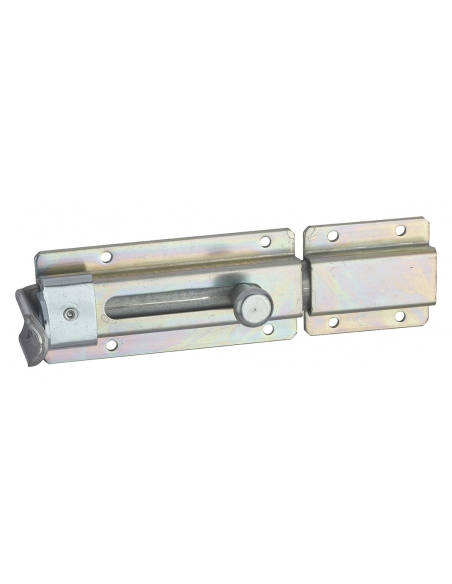 Vista aggiuntiva 1 di Chiavistello manuale lucchettabile pesante 230 mm, acciaio zincato – THIRARD