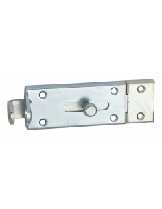 Chiavistello lucchettabile con portalucchetto 150 mm, zincato – THIRARD