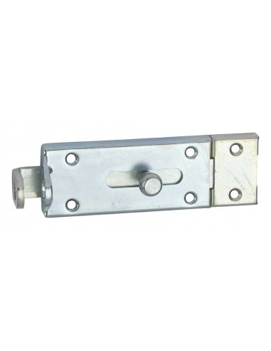 Chiavistello lucchettabile con portalucchetto 150 mm, zincato – THIRARD