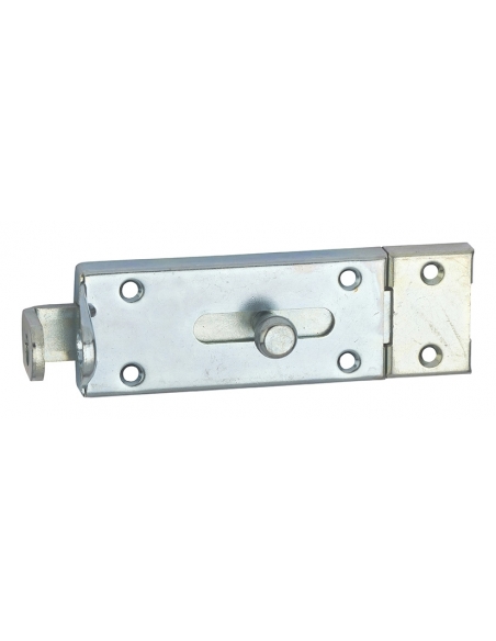 Chiavistello lucchettabile con portalucchetto 150 mm, zincato – THIRARD