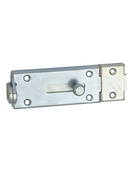 Chiavistello lucchettabile con portalucchetto 150 mm, zincato – THIRARD