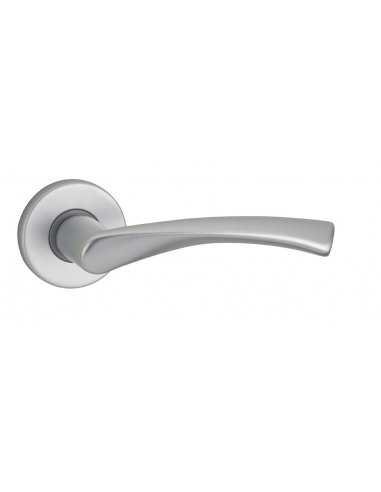 Maniglia su rosetta CANOPEE, finitura argento F1 – THIRARD