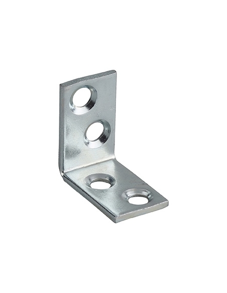 Piastra di rinforzo angolare 30 x 30 x 15 mm in acciaio zincato – THIRARD