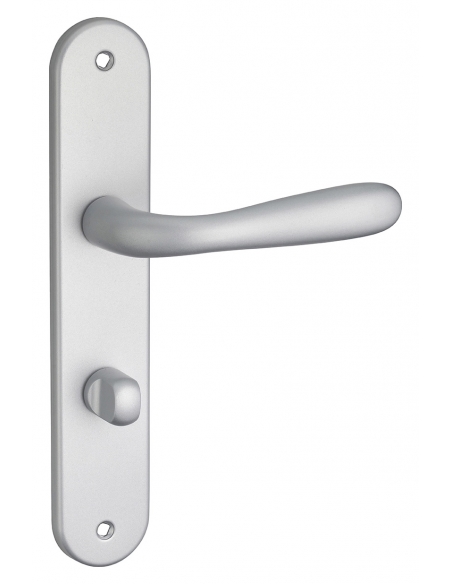 Set maniglia GOCCIA E195 per chiusura WC, cromo satinato – THIRARD