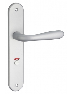 Set maniglia GOCCIA E195 per chiusura WC, cromo satinato – THIRARD