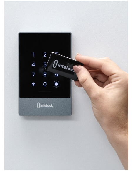 Tastierino numerico d'accesso smart lock Gate, apertura portone con combinazione - INTELOCK