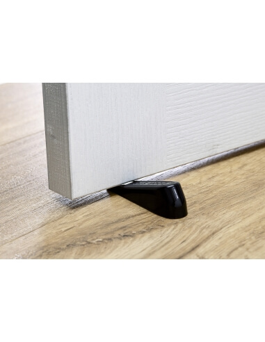 Ferma Porta In Gomma Antiscivolo - Cuneo Grigio Per Porte E Sportelli - Foto 3