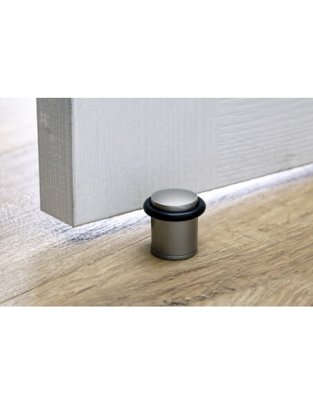Vista aggiuntiva 2 di Fermaporta da pavimento, satinato, Ø 29 mm, altezza 38 mm – Serrurerie de Picardie
