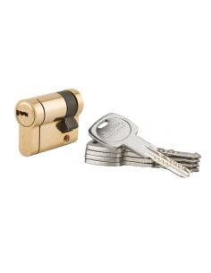 Semicilindro Trafic 12 30 x 10 mm, ottone, anti-perforazione, anti-rottura, 5 chiavi – THIRARD