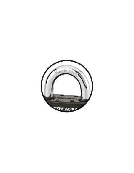 Vista aggiuntiva 3 di Lucchetto laminato PROTECTOR 70 mm, arco in acciaio al molibdeno, 2 chiavi – THIRARD