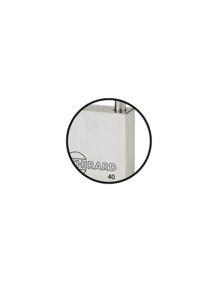 Vista aggiuntiva 4 di Lucchetto in acciaio inox 40 mm, 2 chiavi reversibili – THIRARD