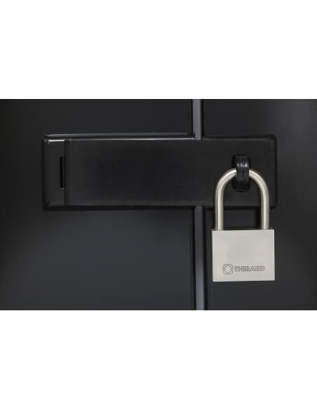 Vista aggiuntiva 5 di Lucchetto in acciaio inox 40 mm, 2 chiavi reversibili – THIRARD
