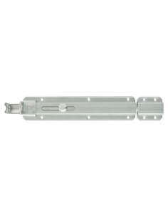 Chiavistello manuale lucchettabile leggero 180 mm, acciaio zincato – THIRARD