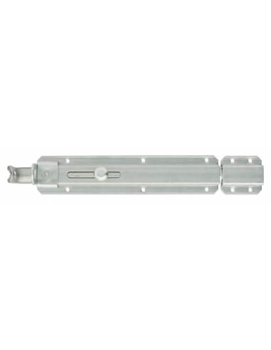 Chiavistello manuale lucchettabile leggero 180 mm, acciaio zincato – THIRARD