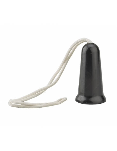 Maniglia singola a corda per porta basculante da garage, nera – THIRARD