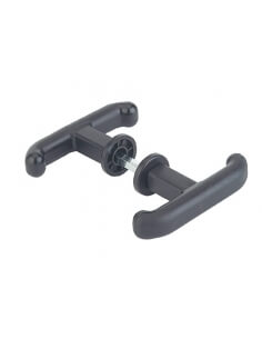 Maniglia per porta basculante con quadro 7 mm, per serratura 096568 – THIRARD