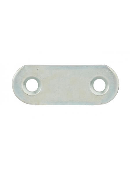 Vista aggiuntiva 1 di Piastra di giunzione lineare 40 x 15 mm in acciaio zincato – THIRARD