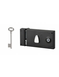 Serratura PDT con mezzo giro 140 x 82 mm, sinistra, 1 chiave – THIRARD