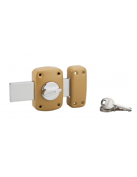 Chiavistello CORVETTE con pomolo, cilindro 30 mm e catenaccio 160 mm, 3 chiavi – THIRARD