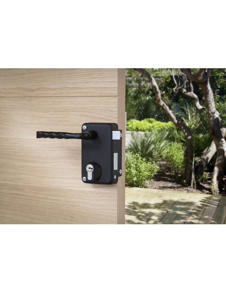 Vista aggiuntiva 1 di Cassa serratura CP con quadro maniglia 75 x 130 mm, destra – THIRARD