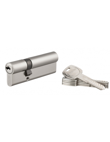 Cilindro europeo TRAFIC 6 30 x 60 mm, nichelato, funzione emergenza, 5 chiavi – THIRARD