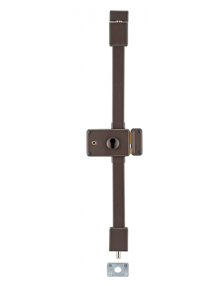 Cassa serratura HORGA marrone con quadro maniglia 140 x 88 mm, destra – THIRARD