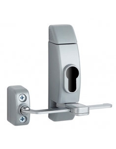 Cassa limitatore di apertura per finestra, argento, senza cilindro – THIRARD