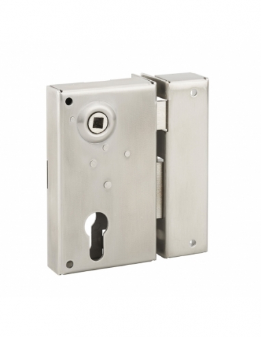 Cassa serratura CP in acciaio inox 73 x 125 mm, destra – THIRARD