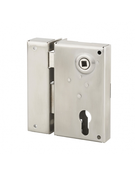 Cassa serratura CP in acciaio inox 73 x 125 mm, sinistra – THIRARD