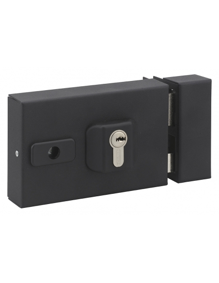 Vista aggiuntiva 1 di Cassa serratura UNIVERSALE 144 x 93 mm, asse e interasse regolabili, reversibile – THIRARD