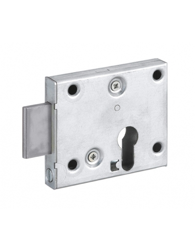 Cassa serratura CP zincata 95 x 80 mm, senza incontro – THIRARD