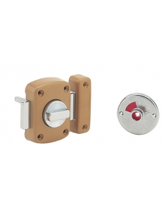 Chiavistello ALOUETTE 50 mm per WC, epossidico bronzo – THIRARD