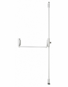 Serratura antipanico a 3 punti alto e basso, reversibile, bianca, porta max 1150 mm – THIRARD