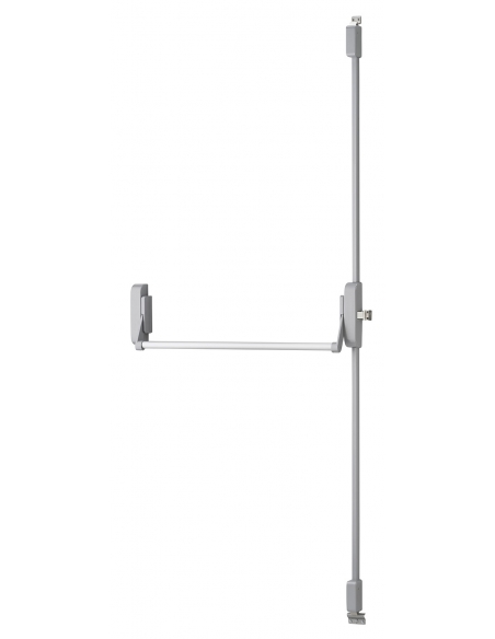 Serratura antipanico a 3 punti alto e basso, reversibile, grigia, porta max 1150 mm – THIRARD