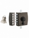 Serratura triplice 3 punti con pomolo 154 x 140 mm, sinistra, 5 chiavi – THIRARD