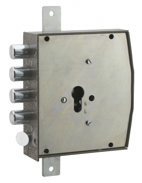 Serratura triplice 3 punti per cilindro europeo 154 x 140 mm, destra – THIRARD
