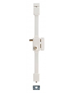 Serratura BELUGA bianca HG5 con tirante 75 x 130 mm, destra, 4 chiavi – THIRARD
