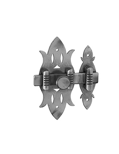 Chiavistello per mobile rustico in ferro patinato 40 x 90 mm – THIRARD